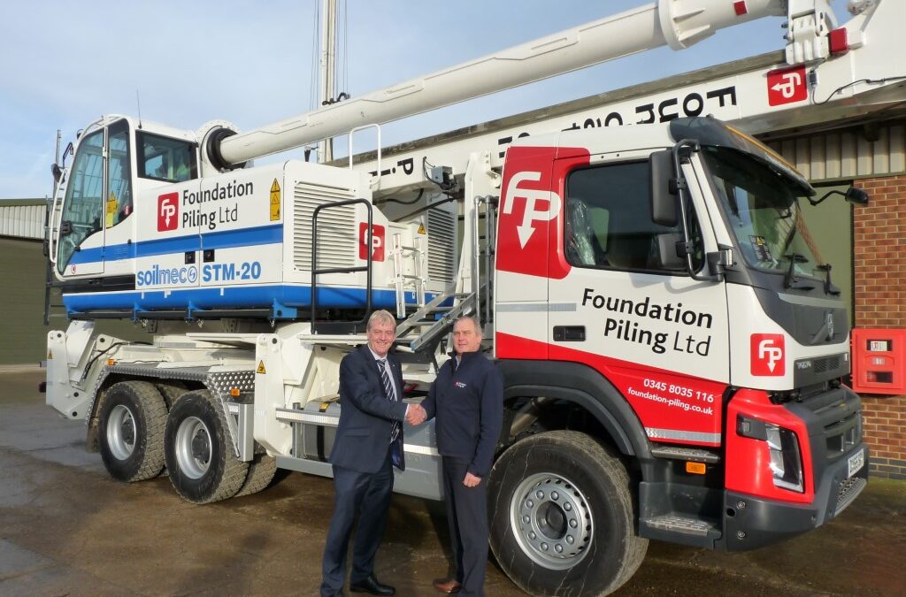 Foundation Piling Collect the First STM-20 in the UK