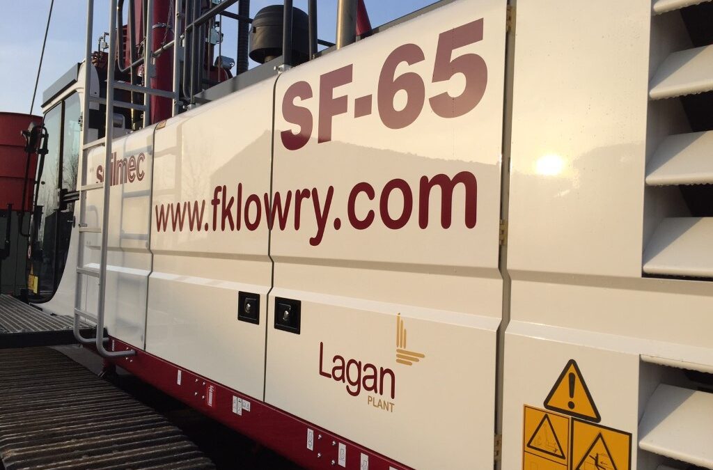 Lagan Construction Group Ltd Collect New SF-65 Drill Rig
