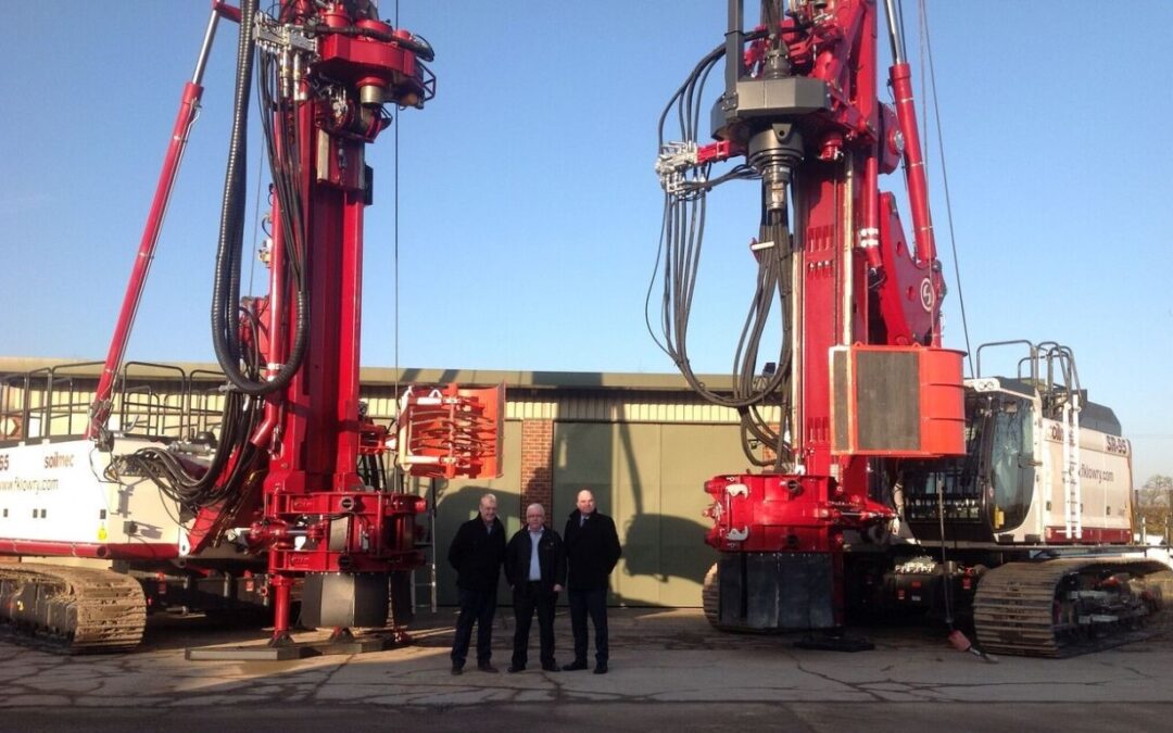 Lagan Construction Group Ltd Collect New SR-95 Drill Rig