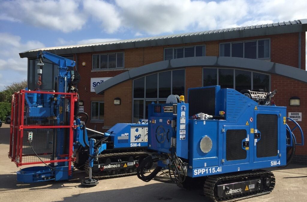 New SM-4 SFA Mini Piling Rig for Cannon Piling Ltd