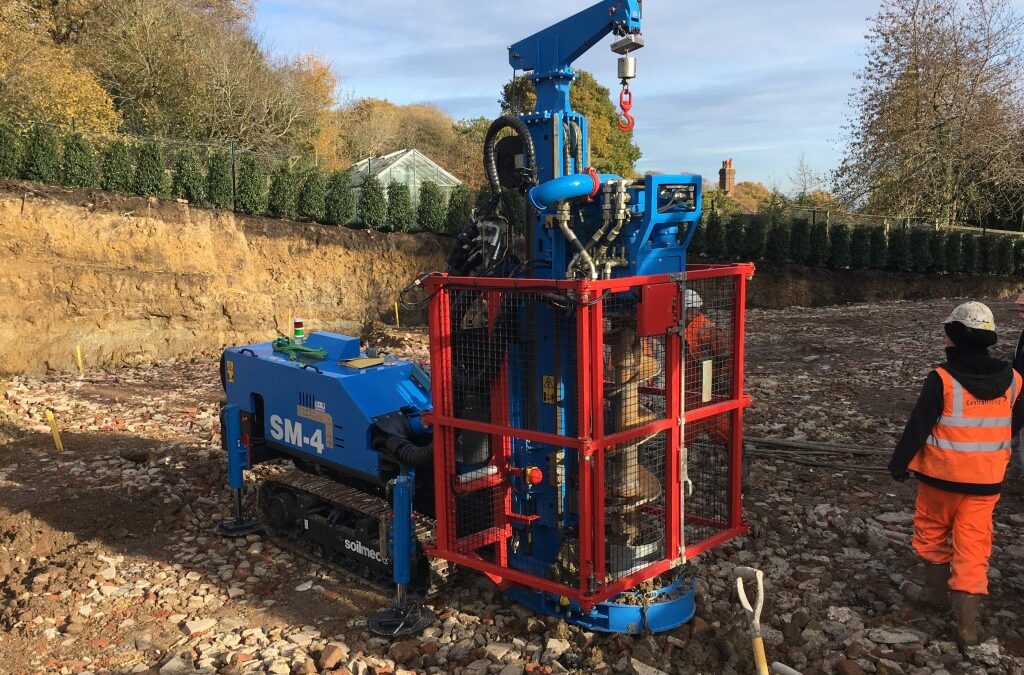 Central Piling Take Delivery of a New SM-4 Mini Pile Rig