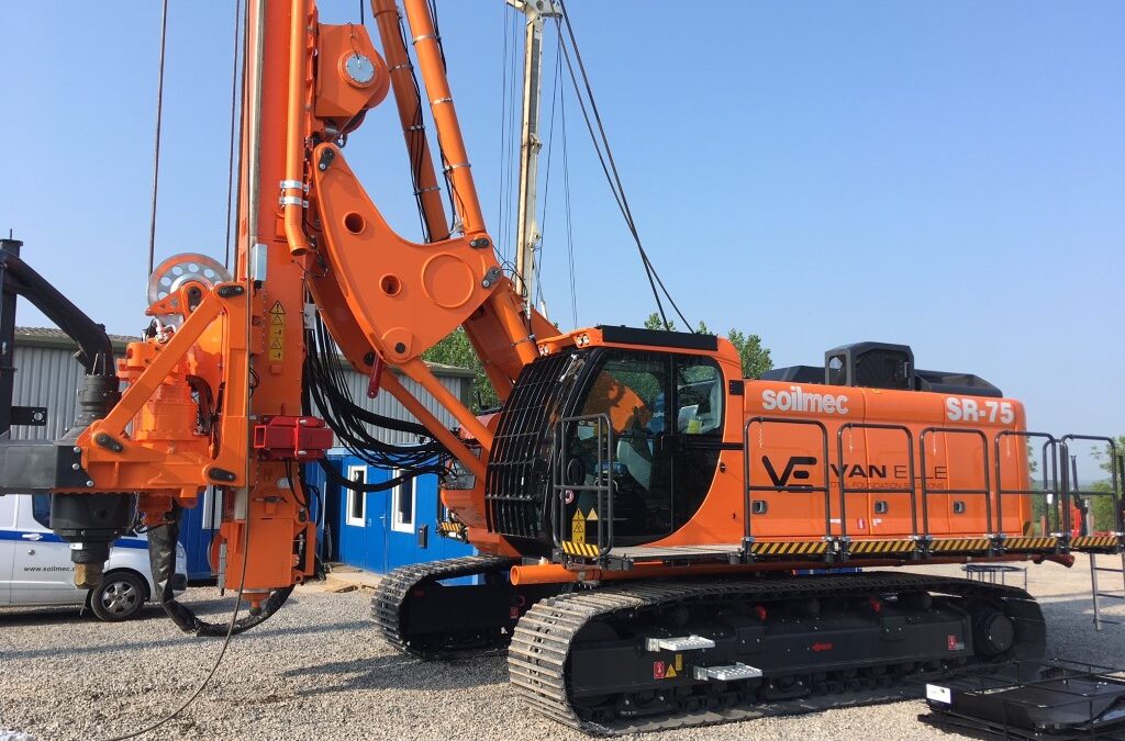 New SR-75 drill rig for the Van Elle fleet